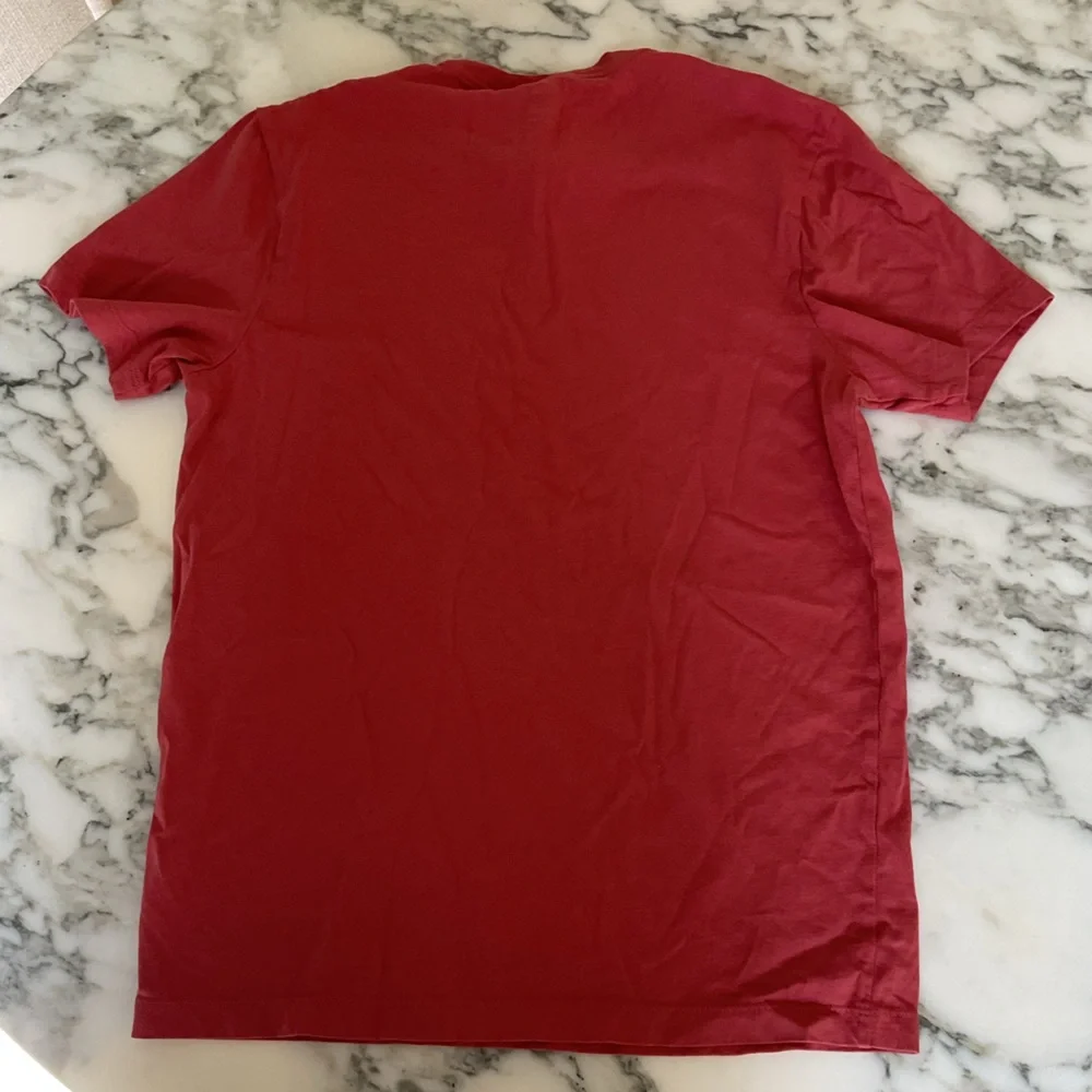 NWT J. Crew Red Washed jersey crewneck TShirt Sz Small